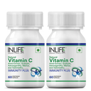 Inlife Immunity Plus Supplement, 500mg | 60 Vegetarian Capsules - Image 6