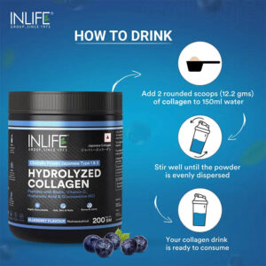 Inlife Hydrolyzed Japanese Collagen Peptides with Biotin, Hyaluronic Acid & Glucosamine HCl, 200g - Image 12