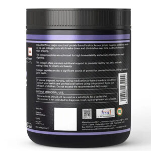 Inlife Hydrolysed Japanese Collagen Peptides Powder Clinically Proven Ingredient, Type 1 & 3, Unflavoured, 200g - Image 6