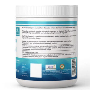 Inlife  Hydrolyzed Japanese Marine Fish Collagen Peptides Powder, Clinically Proven Ingredient, 200g (Unflavoured) - Image 7