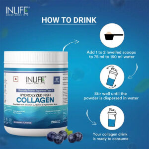 Inlife Japanese Marine Collagen Supplements for Women & Men | Clinically Proven Ingredient | 200g (Available in 3 Flavours) - Image 19