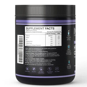 Inlife Hydrolysed Japanese Collagen Peptides Powder Clinically Proven Ingredient, Type 1 & 3, Unflavoured, 200g - Image 7