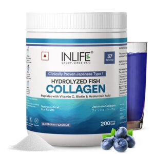 Inlife Japanese Marine Collagen Supplements for Women & Men | Clinically Proven Ingredient | 200g (Available in 3 Flavours) - Image 17
