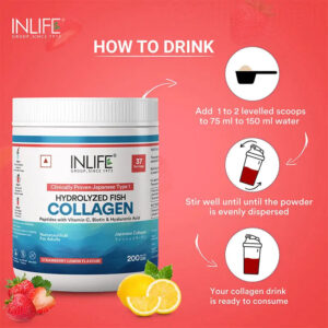 Inlife Japanese Marine Collagen Supplements for Women & Men | Clinically Proven Ingredient | 200g (Available in 3 Flavours) - Image 11