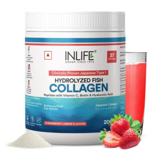 Inlife Japanese Marine Collagen Supplements for Women & Men | Clinically Proven Ingredient | 200g (Available in 3 Flavours) - Image 9