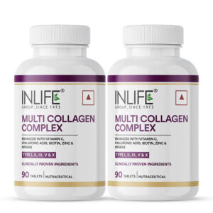Inlife Multi Collagen Complex Supplement | 90 Tablets - Image 7