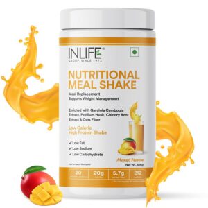 Inlife Nutritional Meal Replacement Shake | 500gms - Image 8