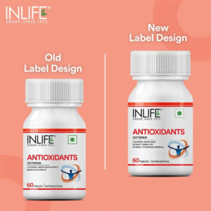 Inlife Antioxidants Supplement with Lycopene, Grape Seed, Green Tea Extract (60 Tablets) - Image 6