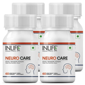 Inlife Neuro Care Supplement, 500mg - 60 Vegetarian Capsules - Image 7