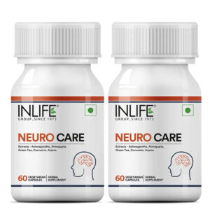Inlife Neuro Care Supplement, 500mg - 60 Vegetarian Capsules - Image 6