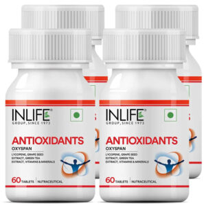 Inlife Antioxidants Supplement with Lycopene, Grape Seed, Green Tea Extract (60 Tablets) - Image 8