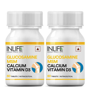 Inlife Glucosamine MSM Calcium Vitamin D3 Supplement | 60 Tablets - Image 6
