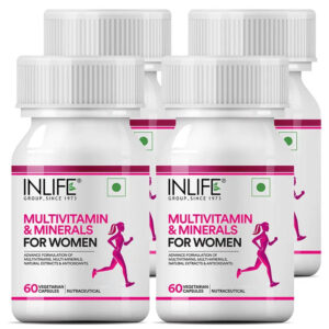 Inlife Multivitamin & Minerals Supplement for Women | 60 Capsules - Image 7