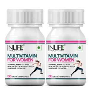 Inlife Multivitamin and Mineral for Women - 60 Tablets | Vegetarian - Image 6