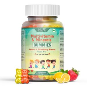 Inlife Multivitamin & Minerals Gummies - 30 Gummies (Lemon & Strawberry)