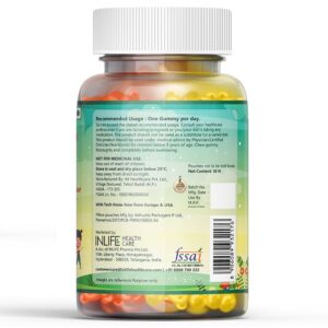 Inlife Multivitamin & Minerals Gummies - 30 Gummies (Lemon & Strawberry) - Image 4
