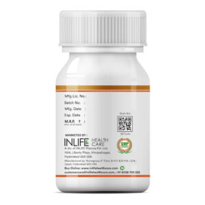 Inlife Flaxseed Oil Omega 3, 6, 9 Fatty Acids Supplement | 500mg | 60 Veg. Capsules - Image 6