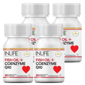 Inlife Fish Oil with CoQ10 Supplement| 60 Capsules - Image 9