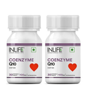 Inlife Coenzyme Q10 (CoQ10) Ubiquinone Supplement | 100mg | 30 Tablets - Image 6