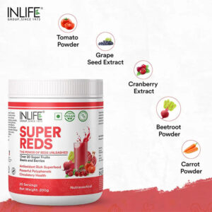 Super Reds Powder | Antioxidant-Rich 20 Superfoods, Fruits, Beets & Berries | 200gms - Image 6