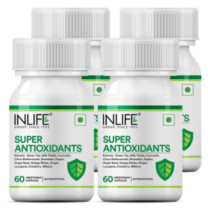 Inlife Super Antioxidants Supplement - 60 Vegetarian Capsules - Image 7