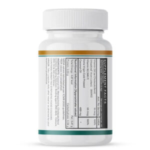 Inlife Plant Based Vitamin D3 K2 Supplement, Lichen Source, 600 IU | 60 Veg. Capsules - Image 7