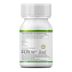 Inlife Neem & Peppermint Oil Capsules | 500mg | 60 Enteric Coated Vegetarian Capsules - Image 9