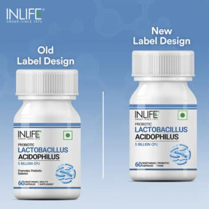 Inlife Lactobacillus Acidophilus Supplement | Veg. Capsules - Image 4