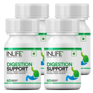 Inlife Digestion Support Capsules | 60 Veg. Capsules - Image 7