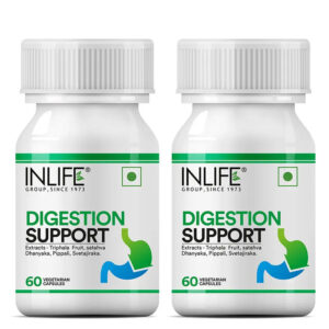 Inlife Digestion Support Capsules | 60 Veg. Capsules - Image 6