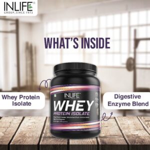 Inlife Pure Whey Protein Isolate Powder Supplement | Chocolate Flavor - Image 4