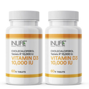 Inlife Vitamin D3 10000 IU Cholecalciferol Supplement|60 Chewable Tablets - Image 8