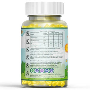 Inlife Vitamin D Supplement |400 IU| 30 Lemon Flavored Gummies - Image 3