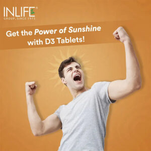 Inlife Vitamin D3 60000 IU Chewable Tablets | Cholecalciferol Supplement | 40 Tablets - Image 6