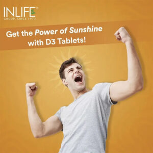 Inlife Vitamin D3 10000 IU Cholecalciferol Supplement|60 Chewable Tablets - Image 5